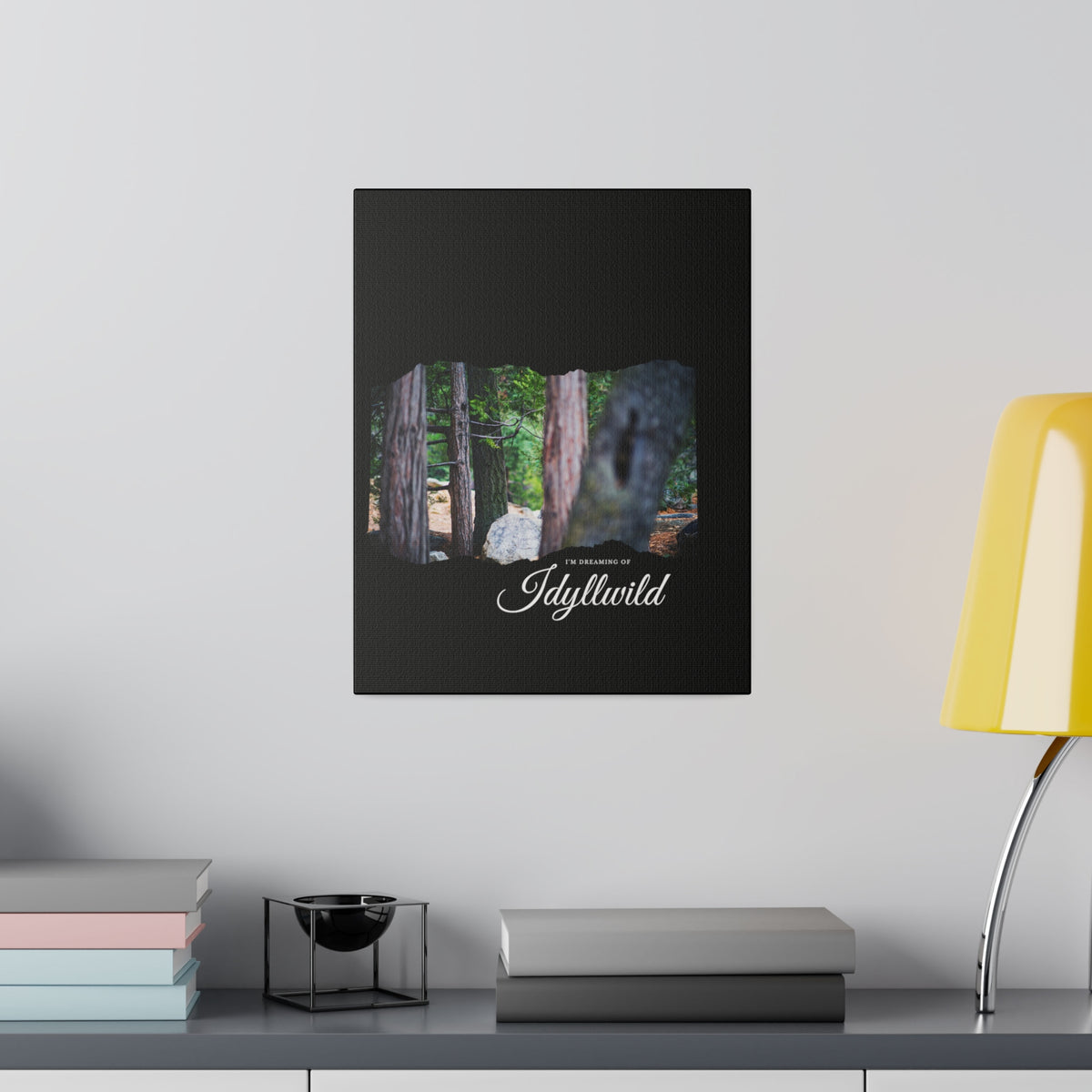 Matte Canvas, Stretched, 0.75" Dreaming of FOrest