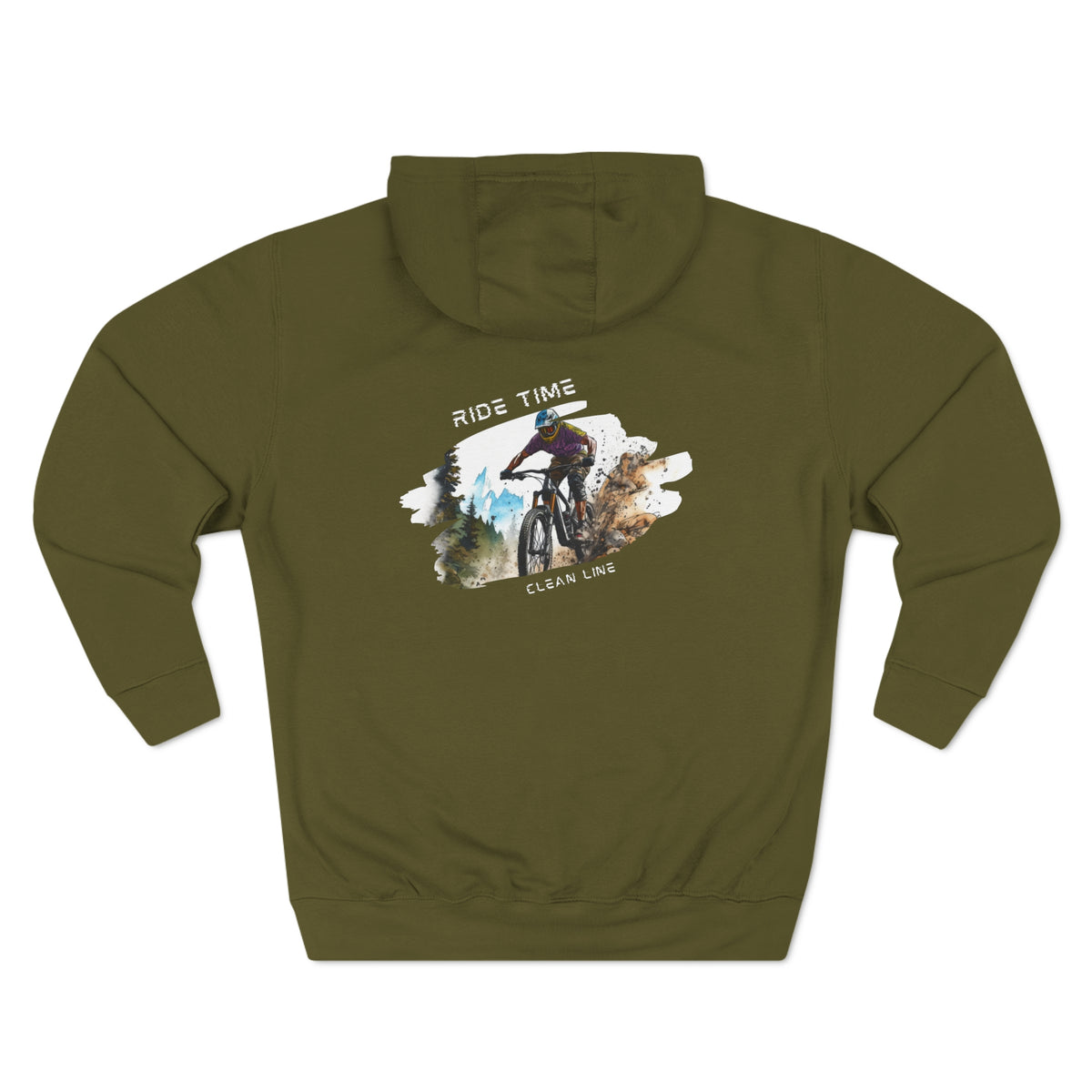 "Ride Time" Mountain Biking Hoodie