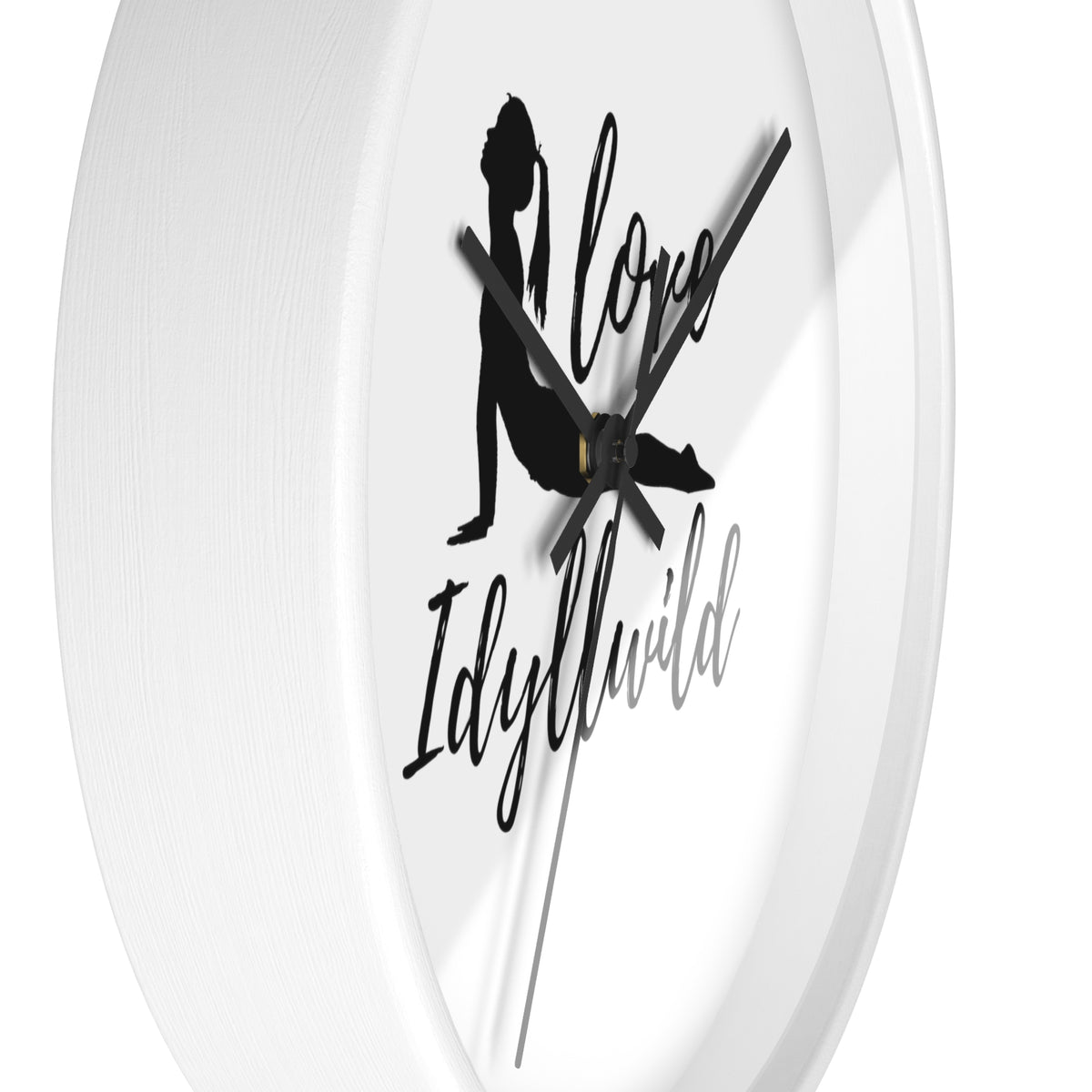 Wall Clock Love Idyllwild Yoga