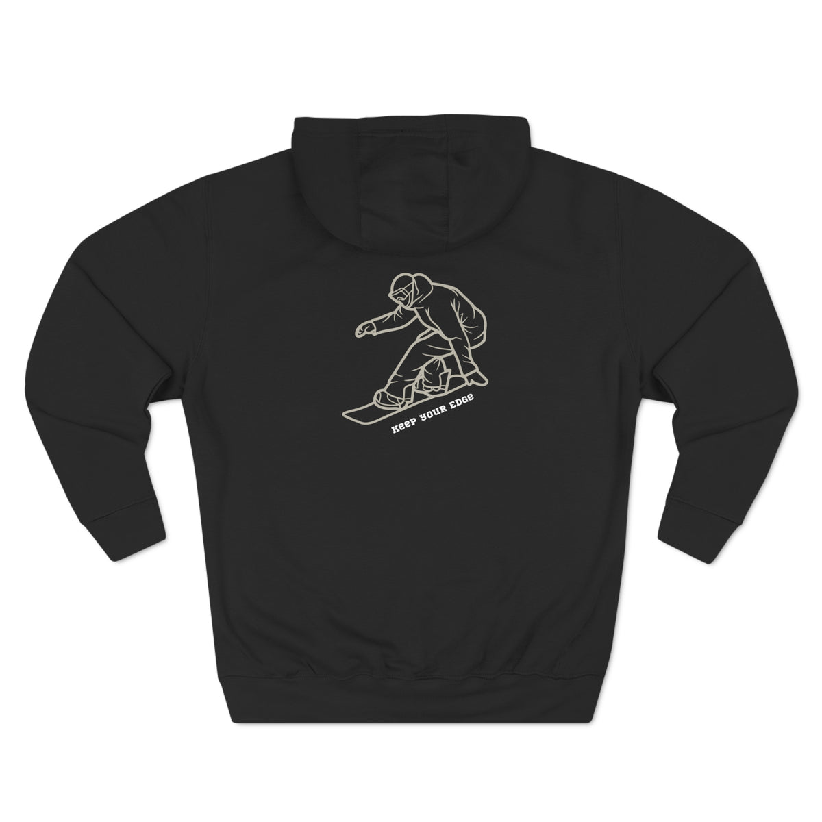 Snowboard  "Keep your edge" Hoodie