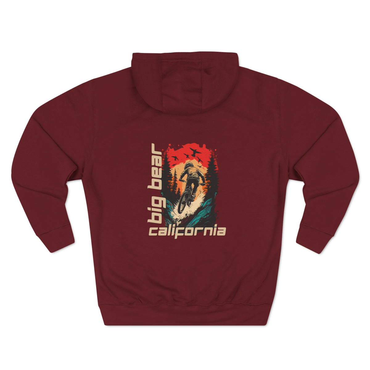 Big Bear Mountain Biking Hoodie