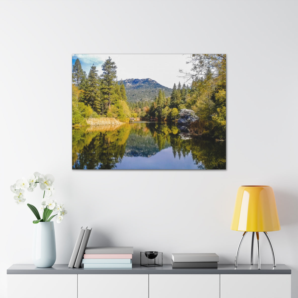 Canvas Gallery Wraps Lake Fulmore Fall