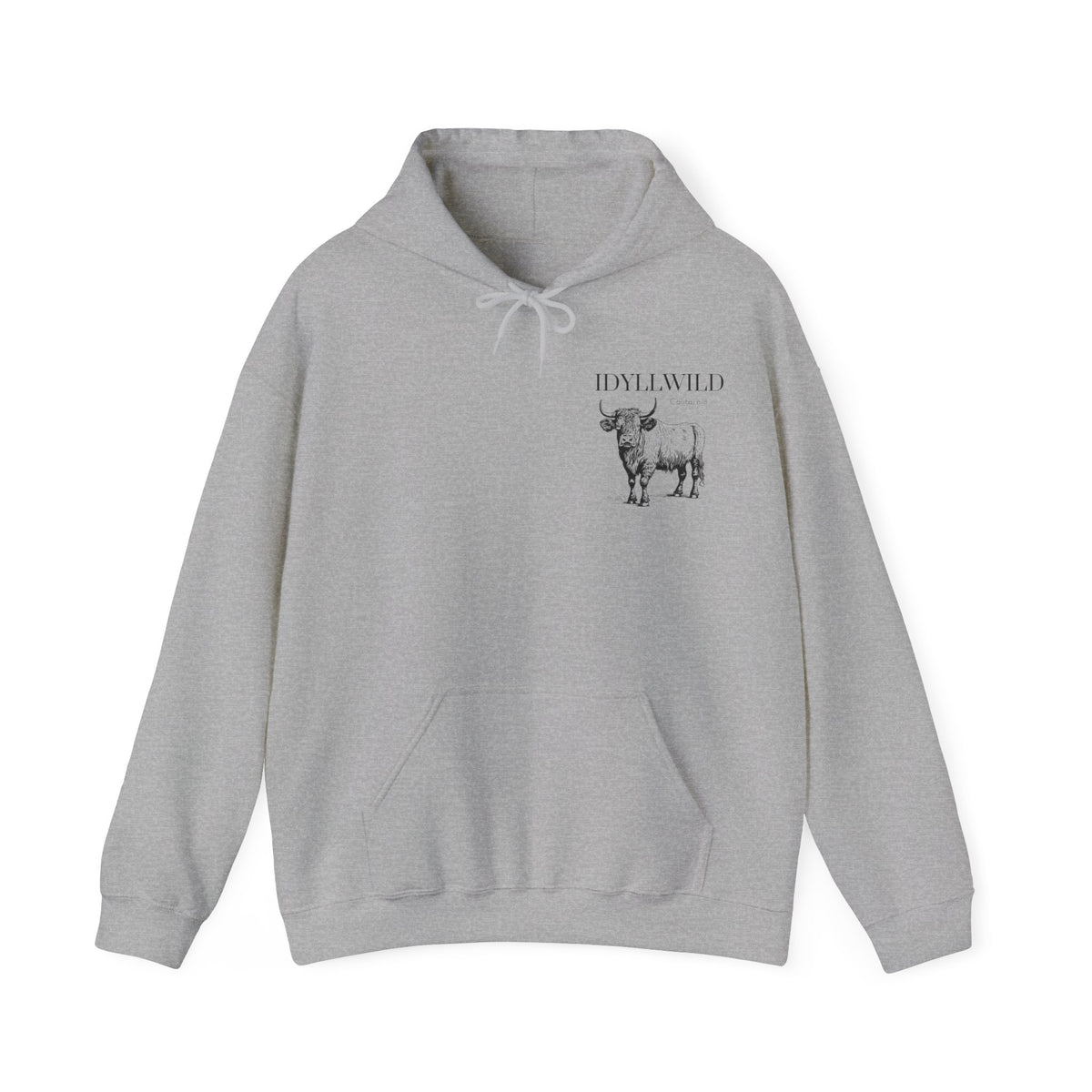 Idyllwild Highlander Cow 3 Hoodie