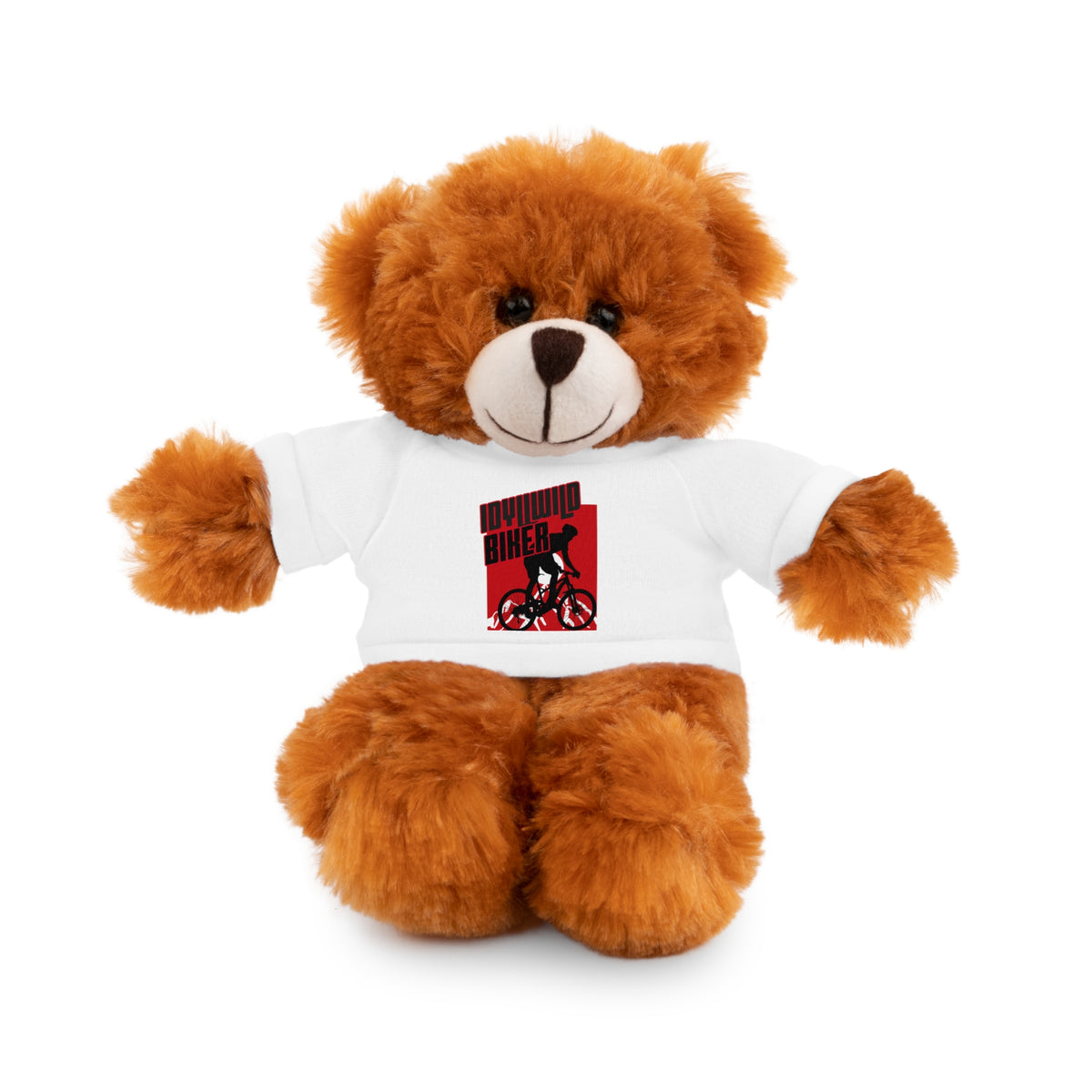 Stuffed Animals with Tee Idyllwild Mountain Biker