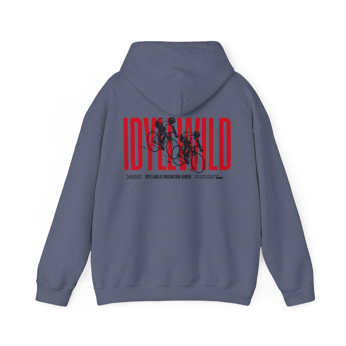 Unisex Heavy Blend™ Hooded Sweatshirt About Mountain Bike