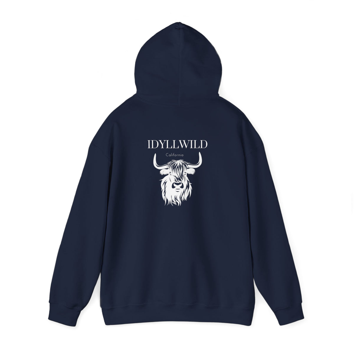 Unisex Heavy Blend™ Hooded Sweatshirt Idyllwild Cow 2