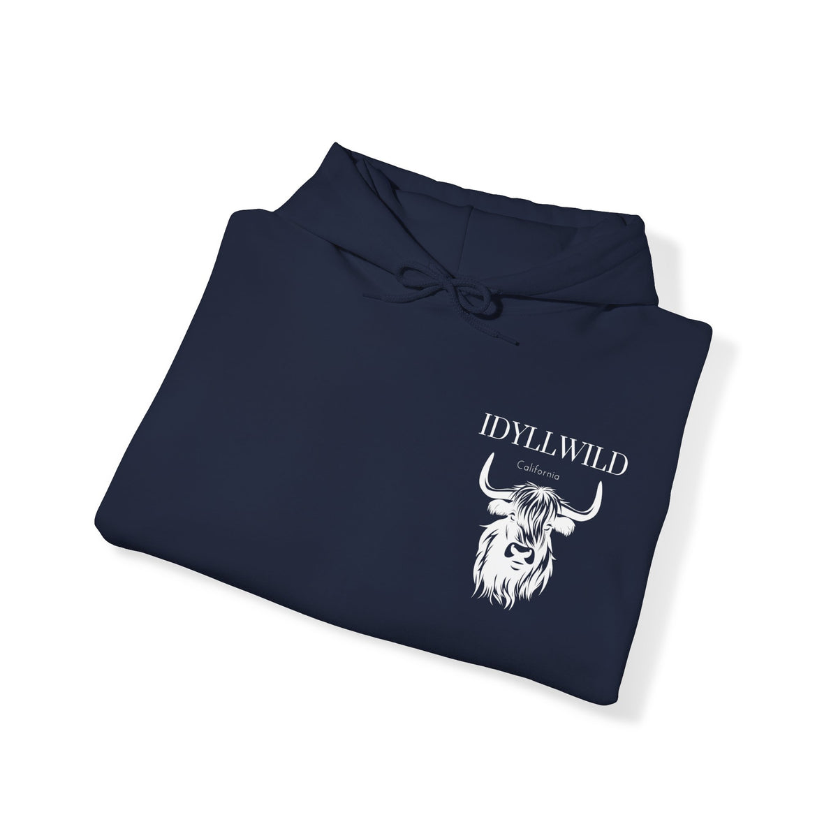 Unisex Heavy Blend™ Hooded Sweatshirt Idyllwild Cow 2