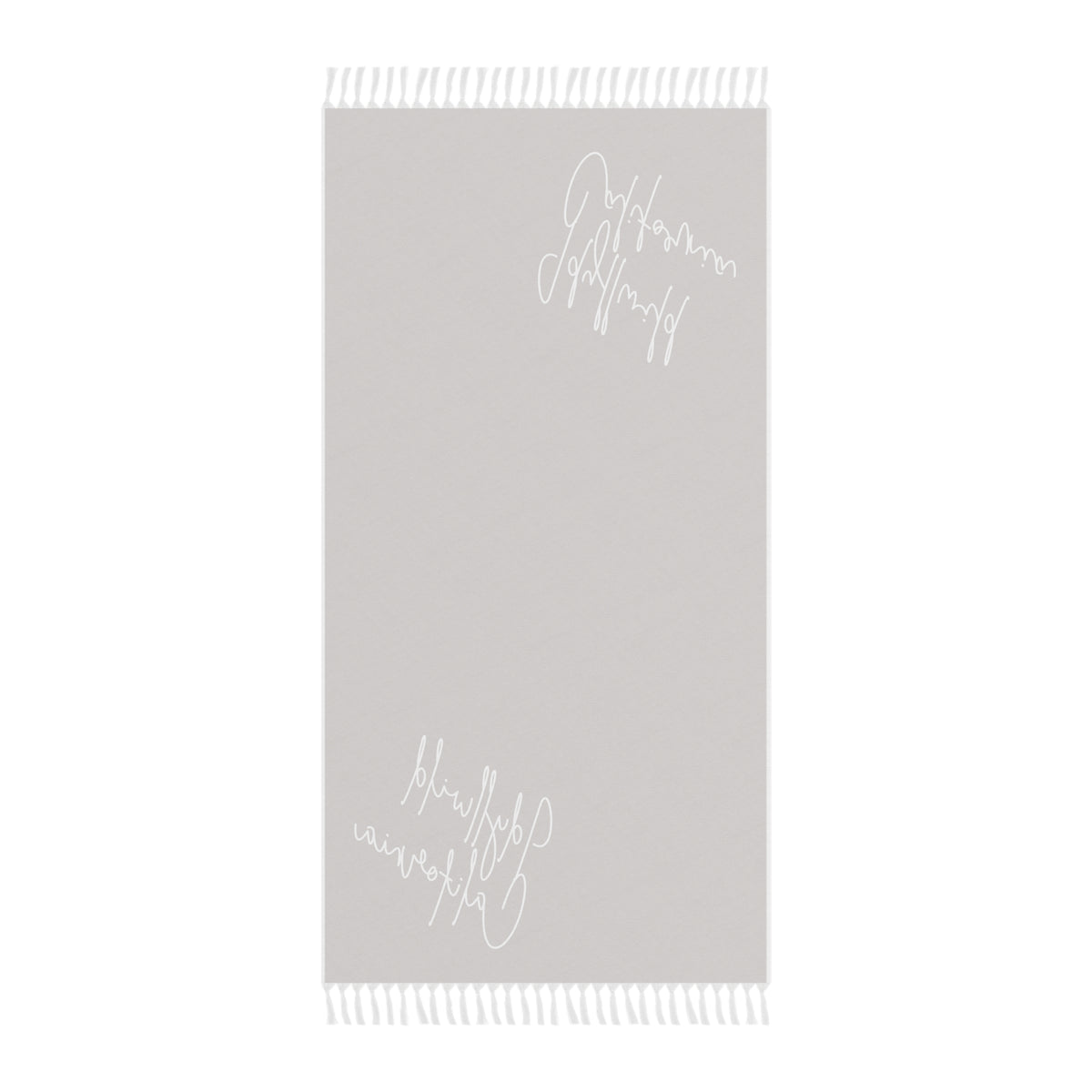 Boho Beach Clot Idyllwild California Script Brown