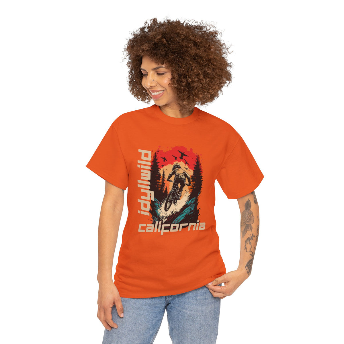 Idyllwild Downhill Mountain Biking Stylish T-Shirt