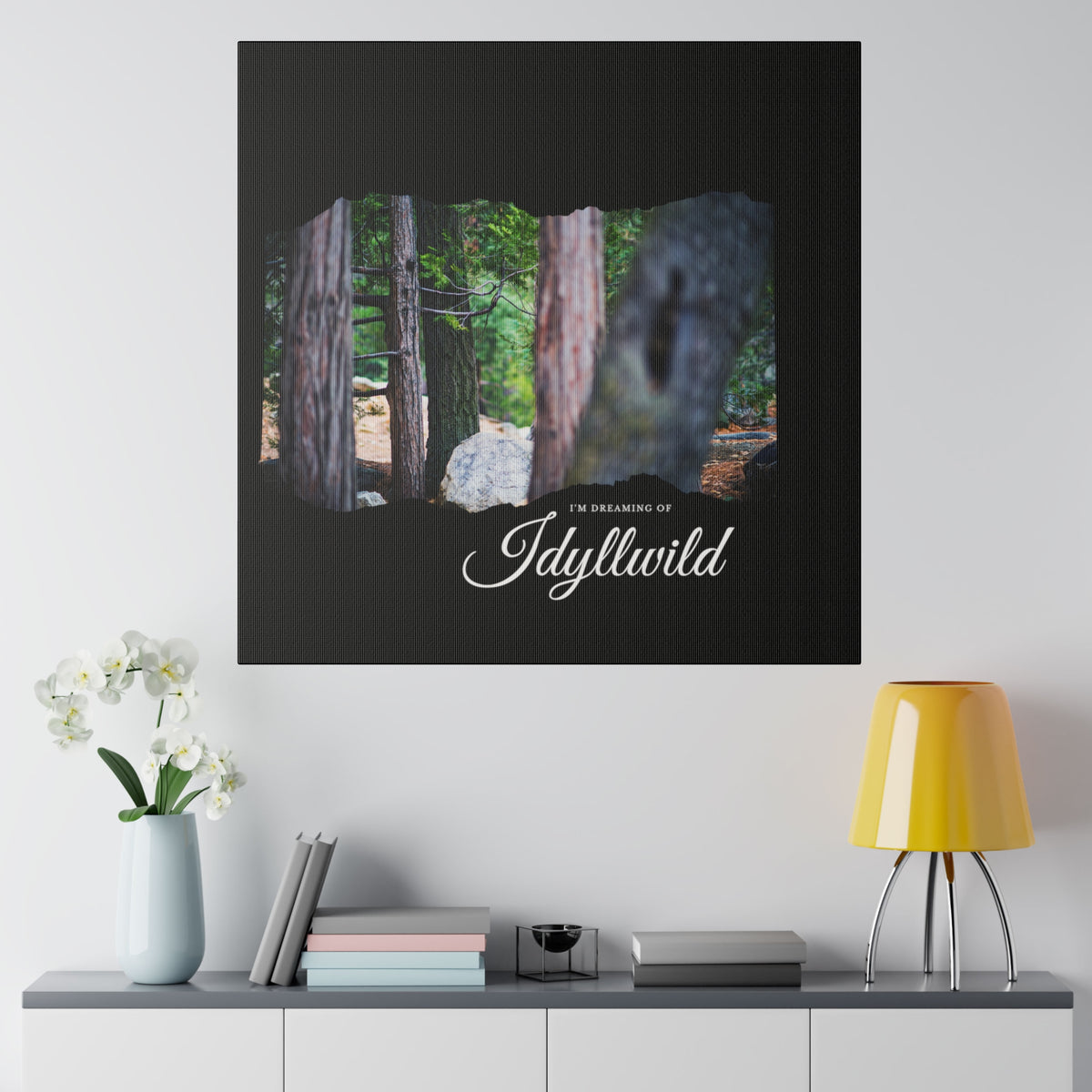 Matte Canvas, Stretched, 0.75" Dreaming of FOrest