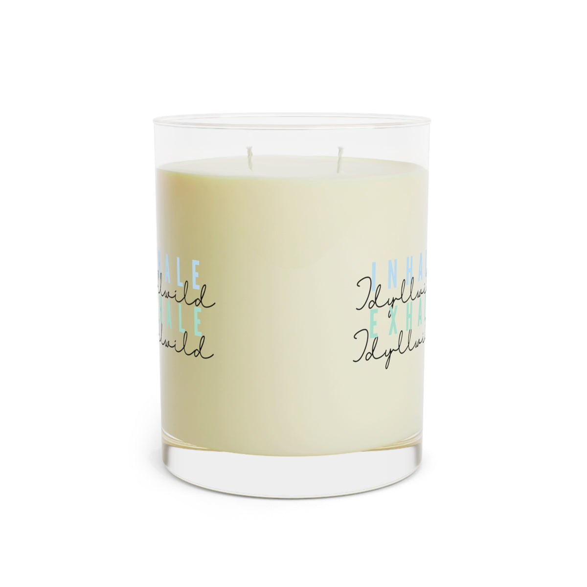 Scented Candle - Full Glass, 11oz inhale and exhale Idyllwild