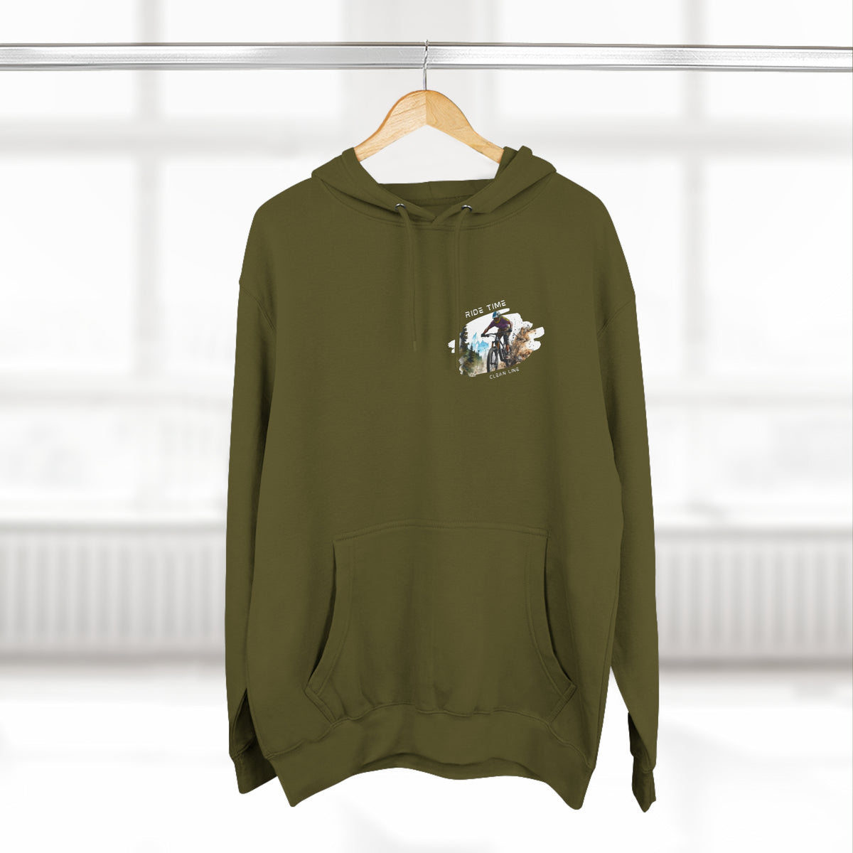 "Ride Time" Mountain Biking Hoodie