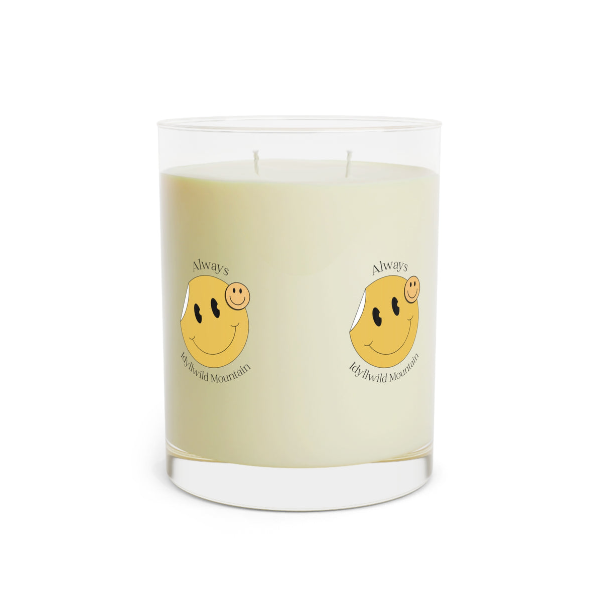 Scented Candle - Full Glass, 11oz Idyllwild Always Smiles