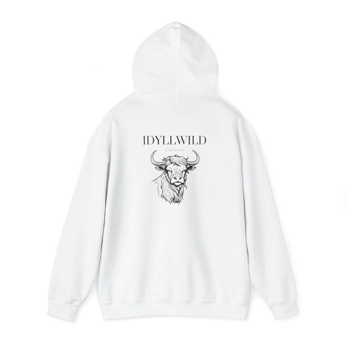 Idyllwild Highlander Cow 4 Hoodie