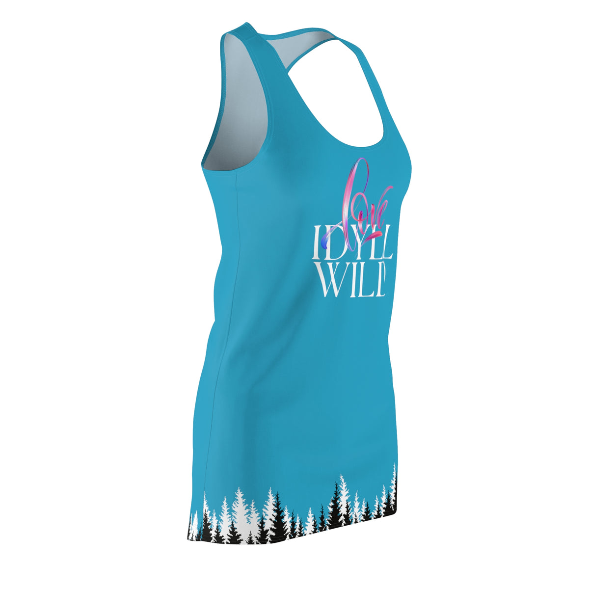 Women's Idyllwild Turquoise Racerback Dress