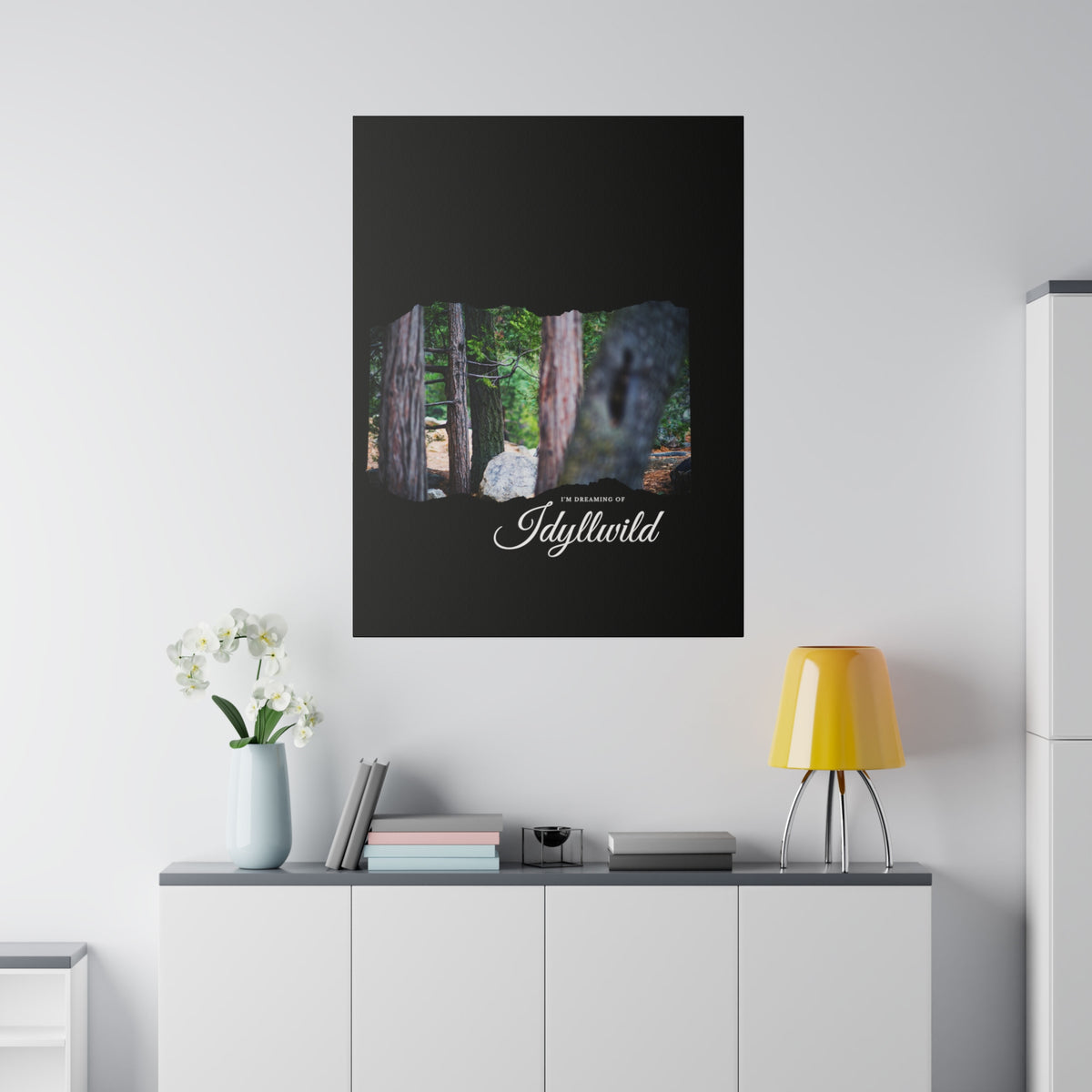 Matte Canvas, Stretched, 0.75" Dreaming of FOrest