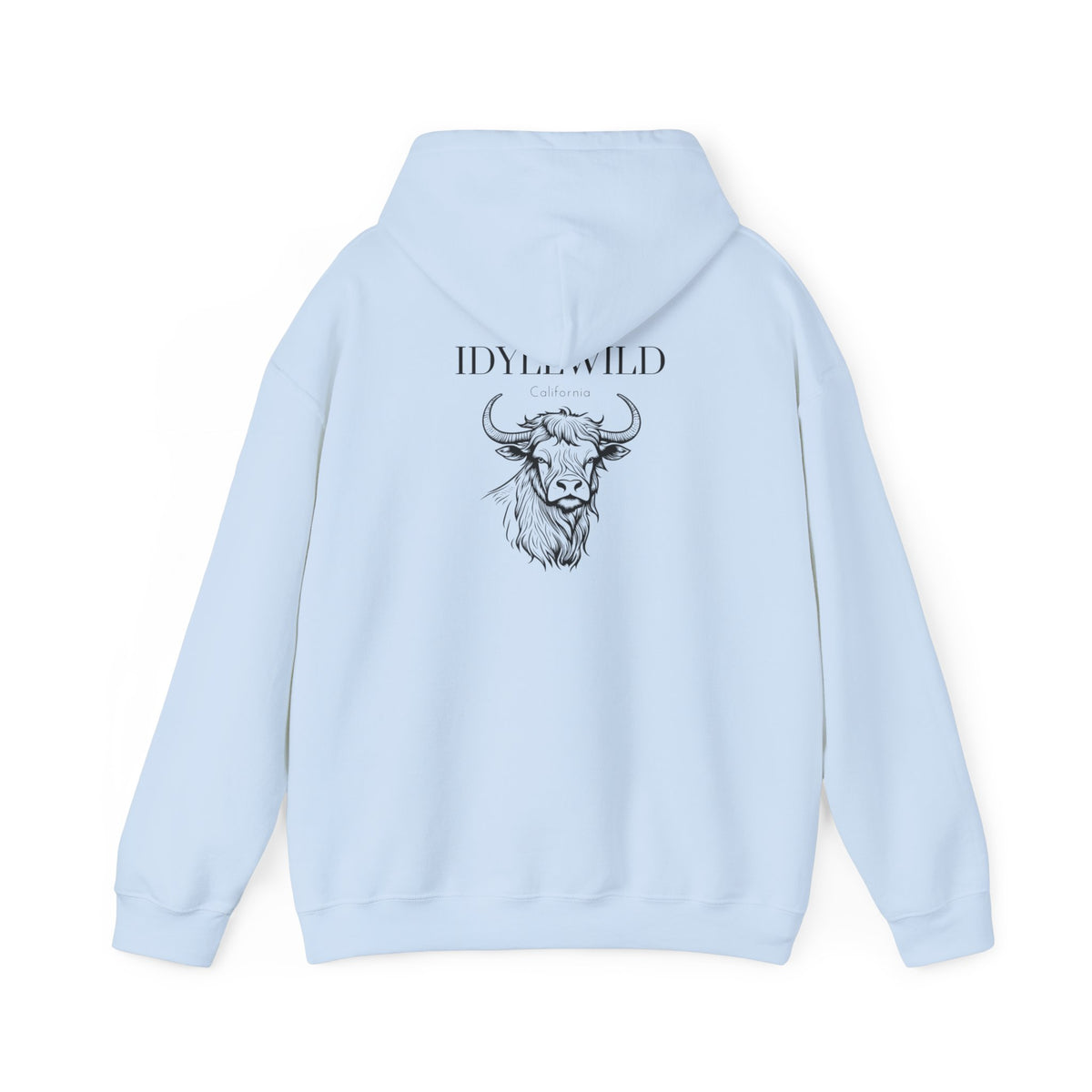 Idyllwild Highlander Cow 4 Hoodie
