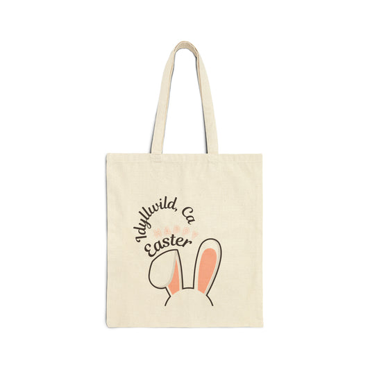 Cotton Canvas Tote Bag Idyllwild Arch Bunny ears