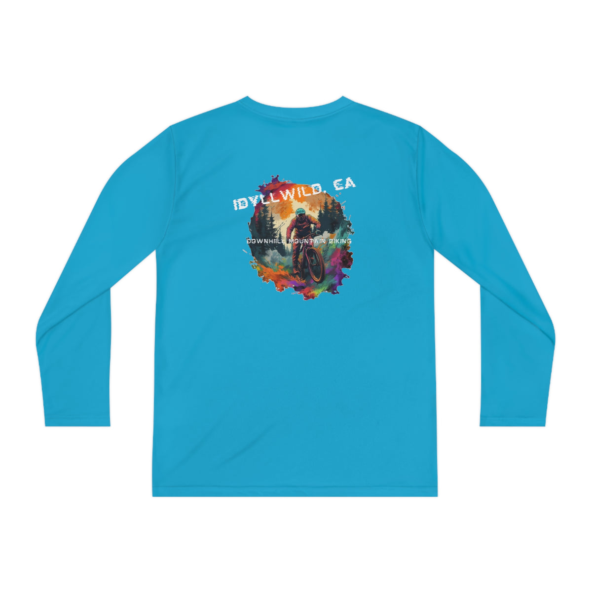 Idyllwild Mountain Biking Youth Long Sleeve Competitor Tee