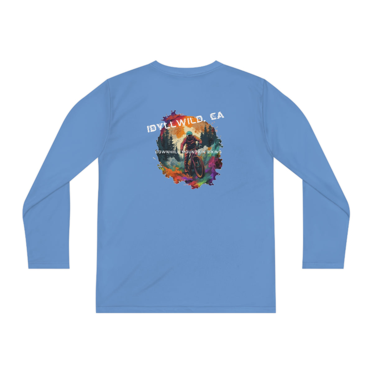 Idyllwild Mountain Biking Youth Long Sleeve Competitor Tee