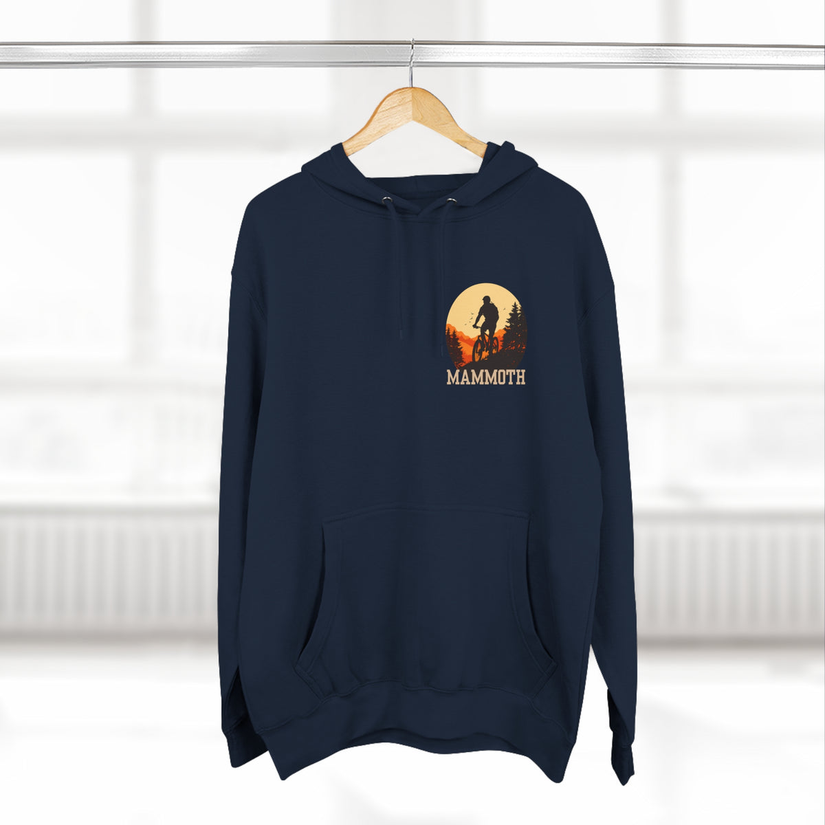 Mammoth Mountain Bike Sunset Hoodie