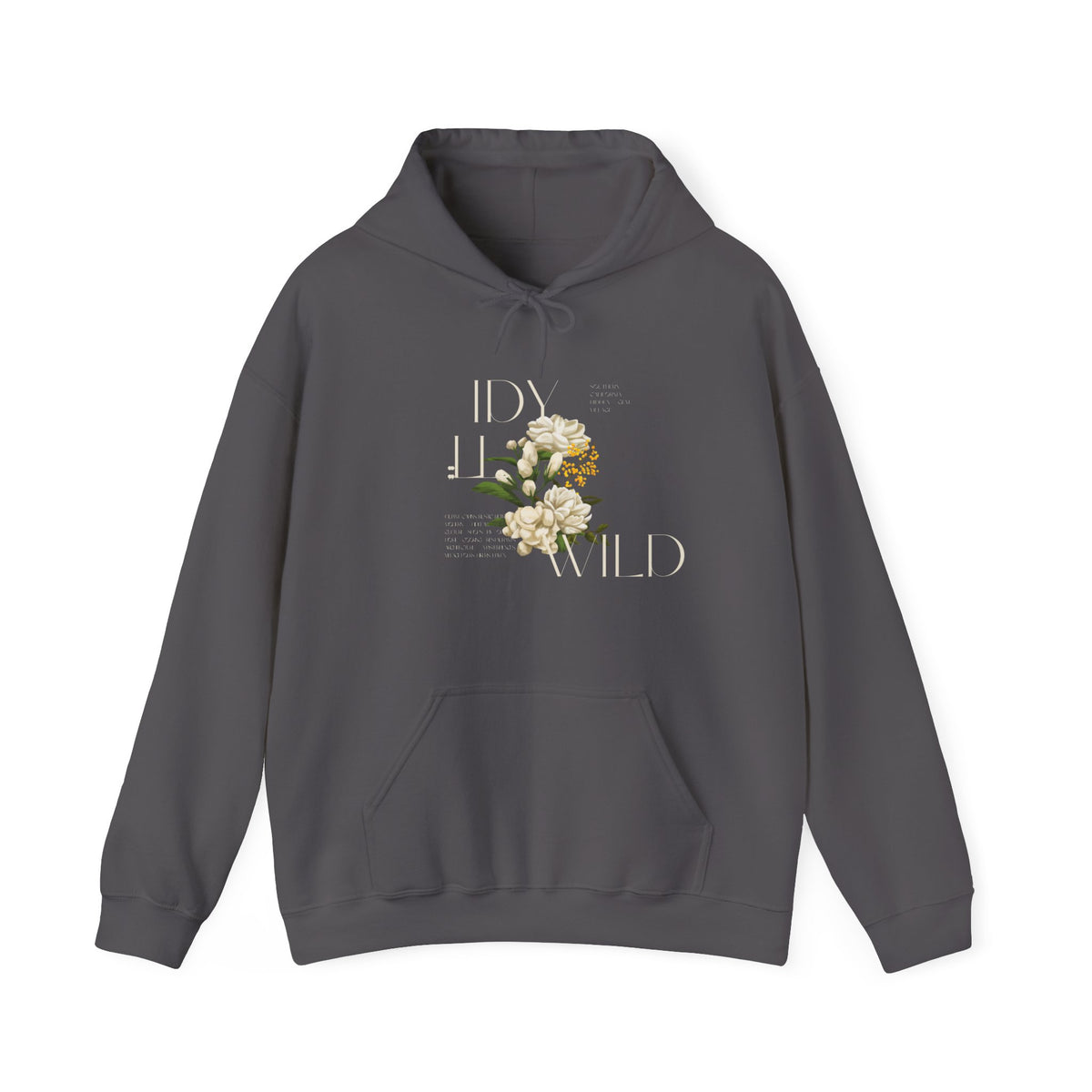 Idyllwild Vintage Cream Rose Hoodie