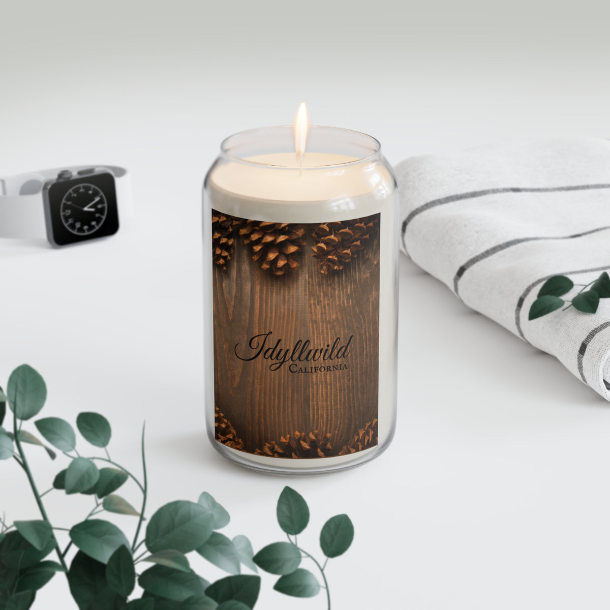 Scented Candle, 13.75oz Idyllwild Rustic Pine Cone
