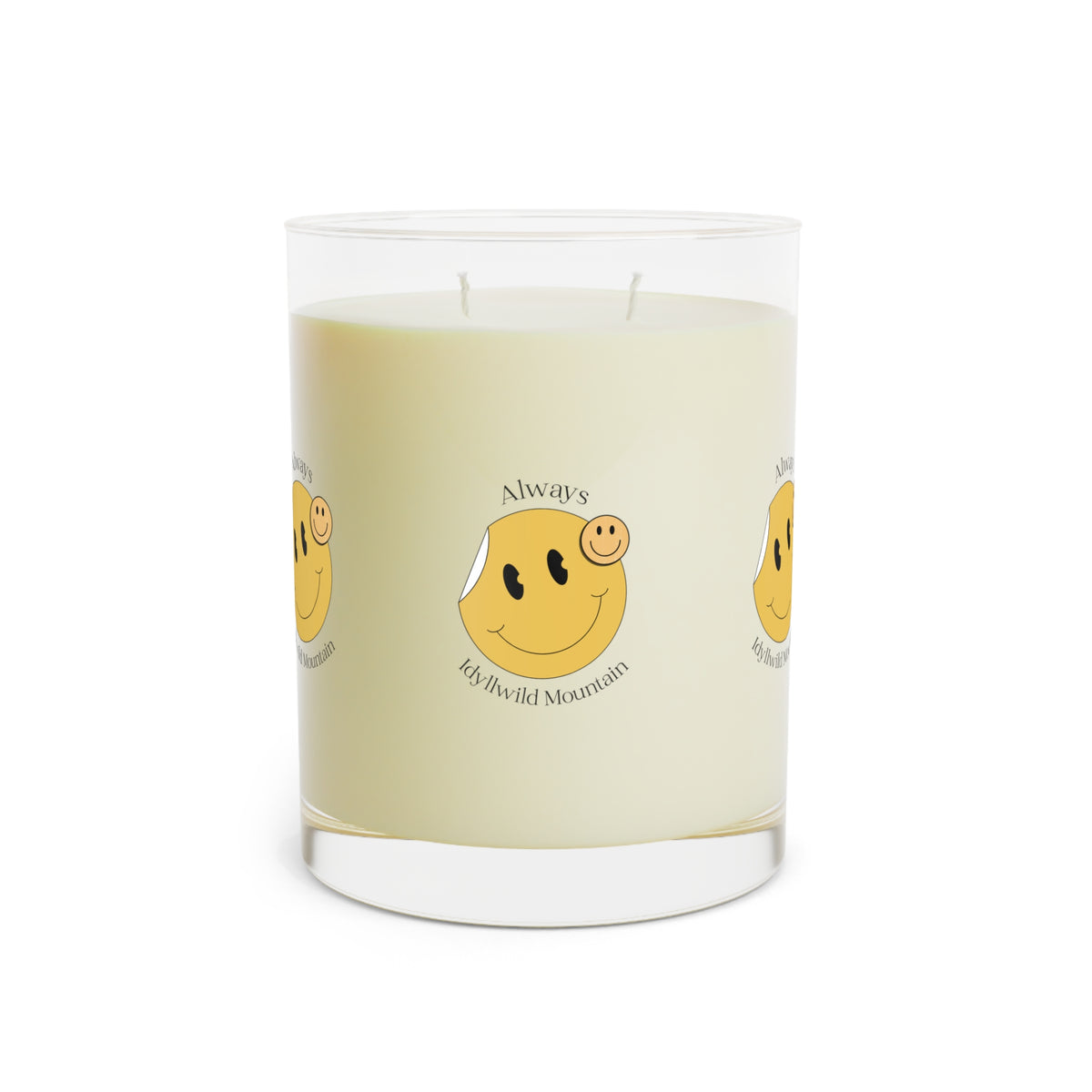 Scented Candle - Full Glass, 11oz Idyllwild Always Smiles