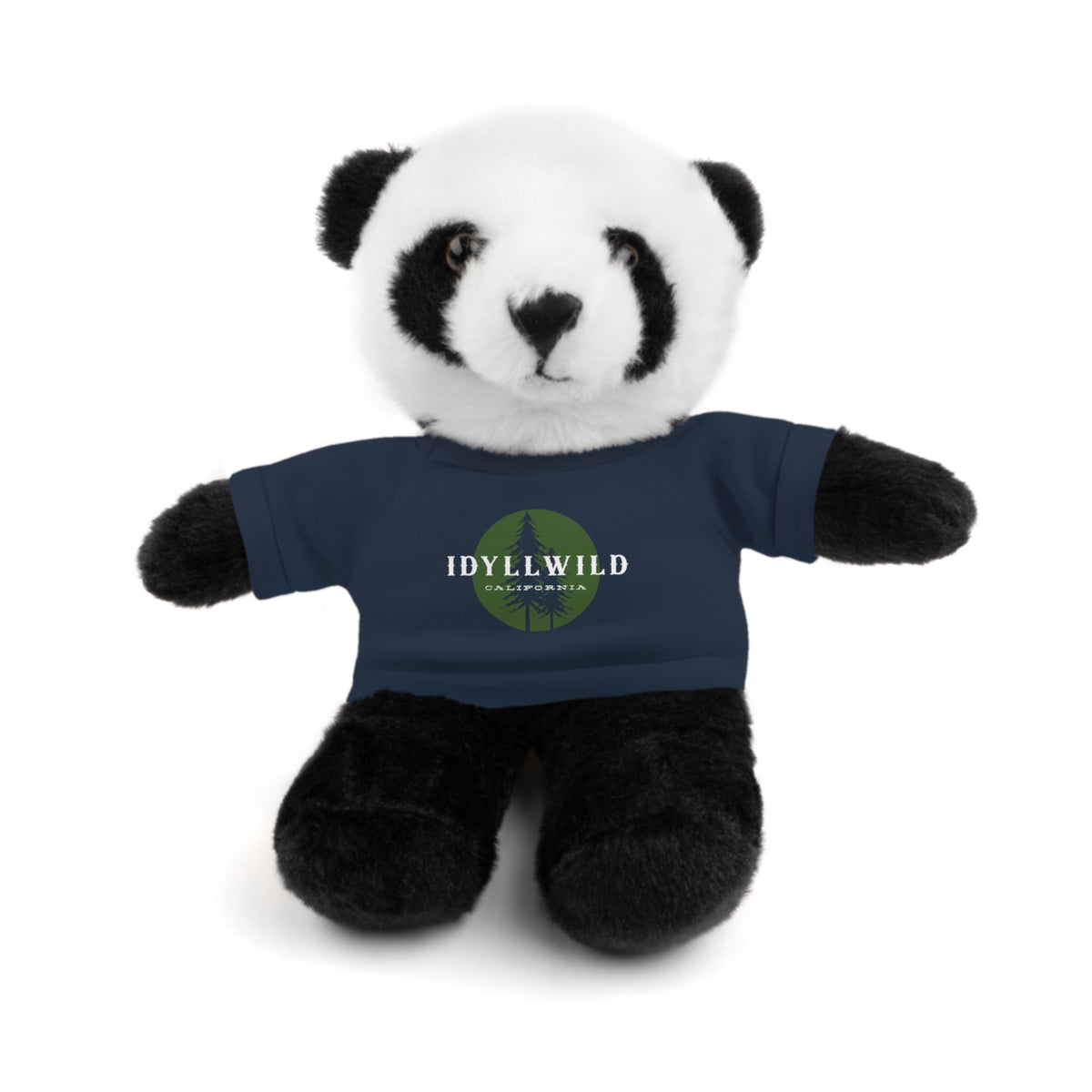 Stuffed Animals with Tee Idyllwild Pine Badge