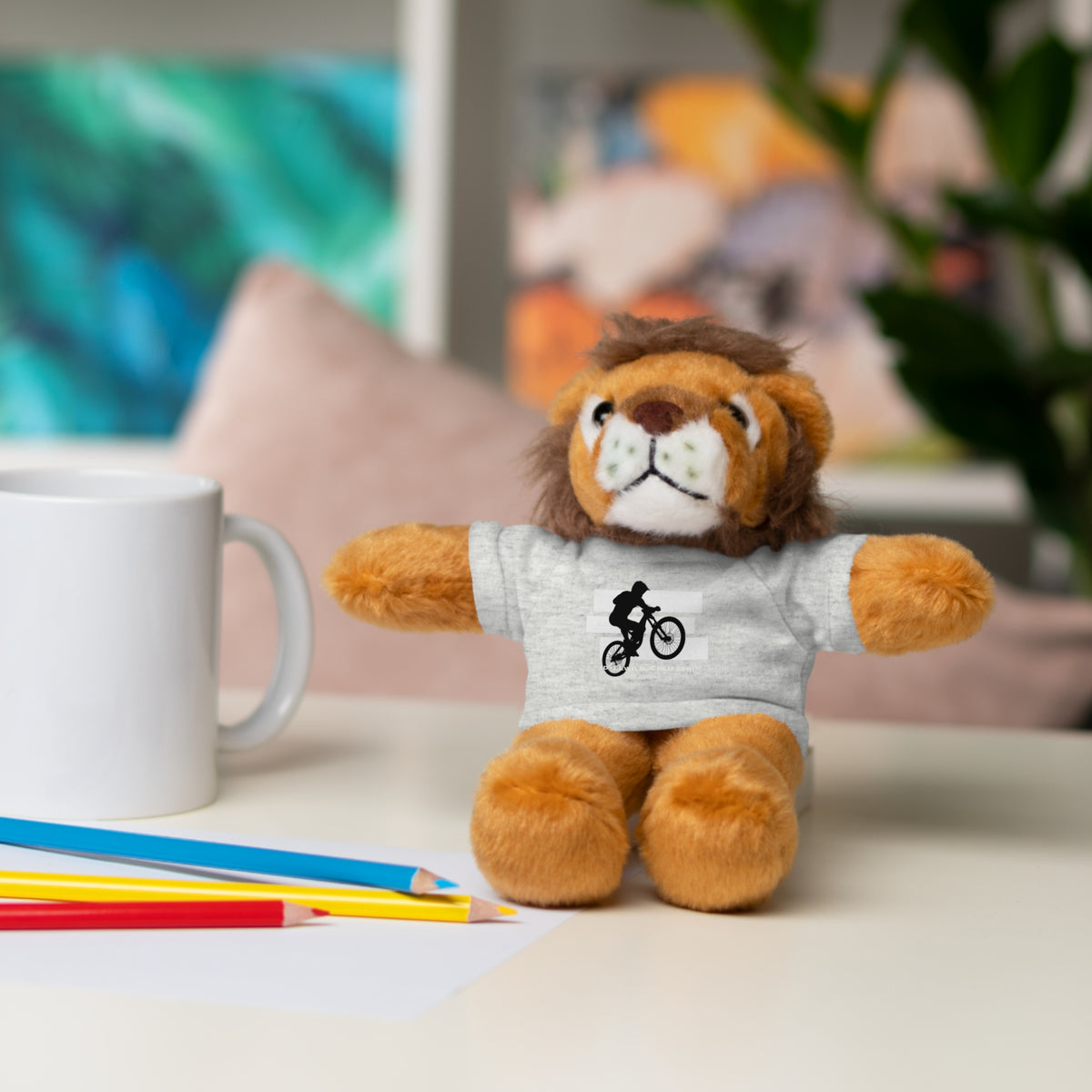 Stuffed Animals with Tee Bike Idyllwild
