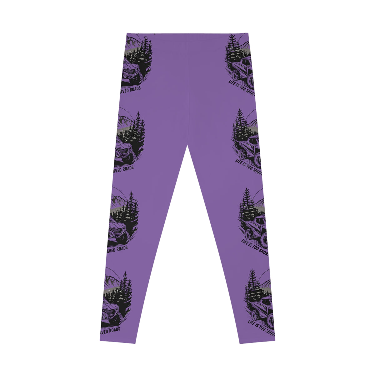 Can Am Offroad Purple Stretchy Leggings