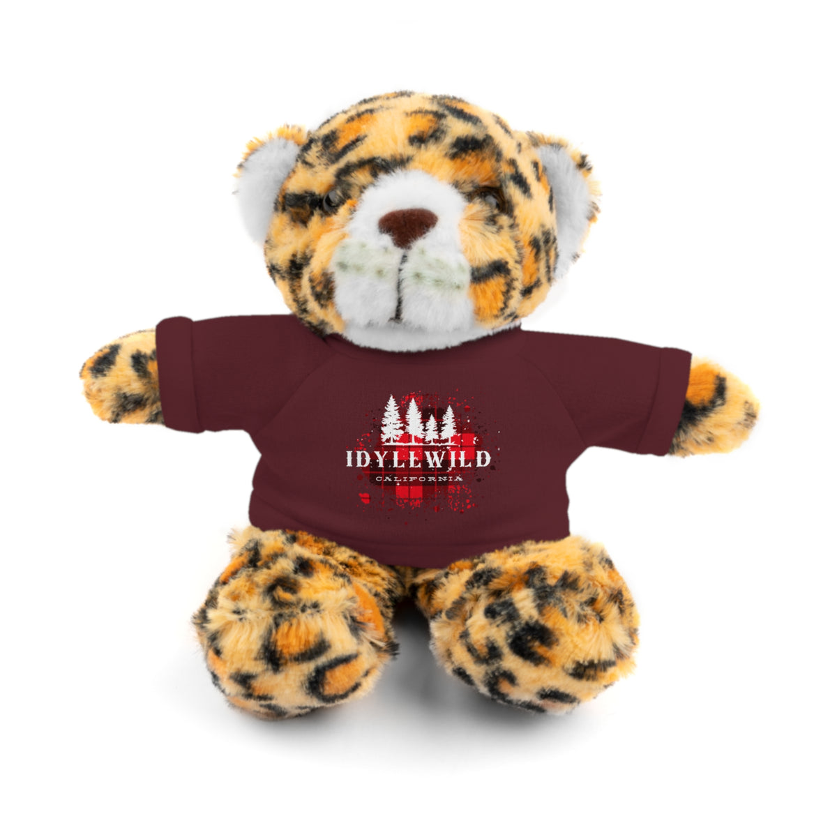 Stuffed Animals with Tee Idyllwild Red Buffalo Plaid
