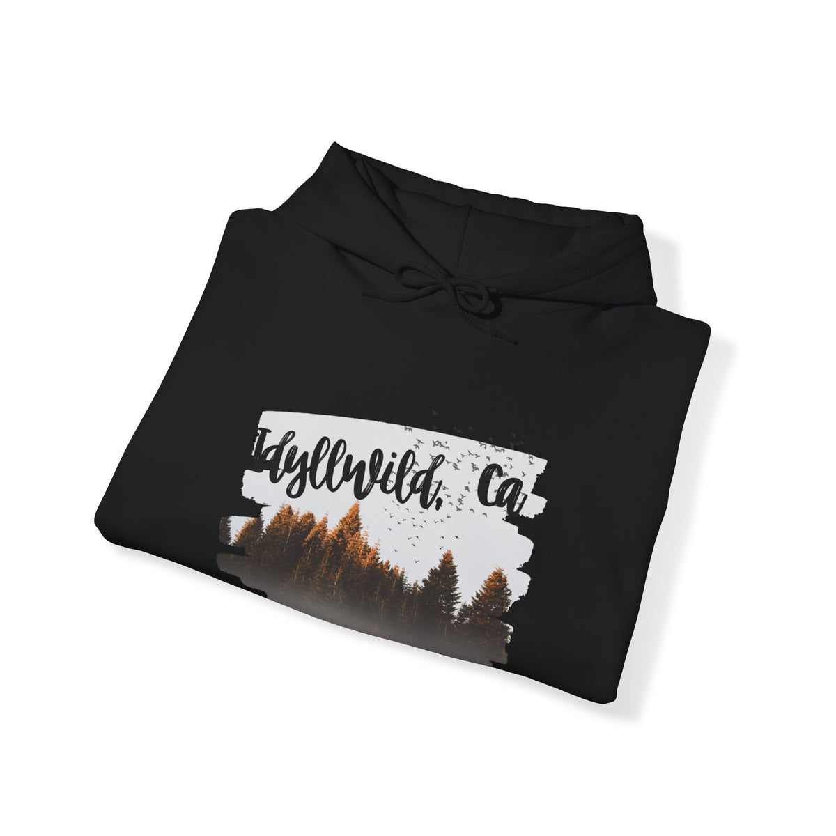 Unisex Heavy Blend™ Hooded Sweatshirt Forest PeekaBoo Scene
