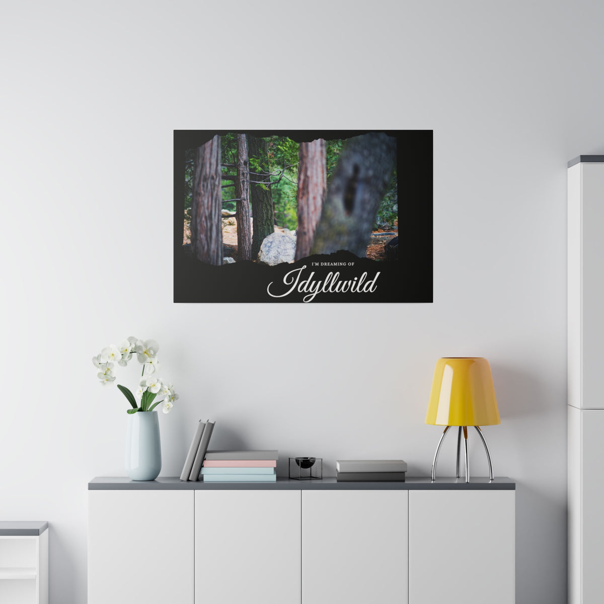 Matte Canvas, Stretched, 0.75" Dreaming of FOrest