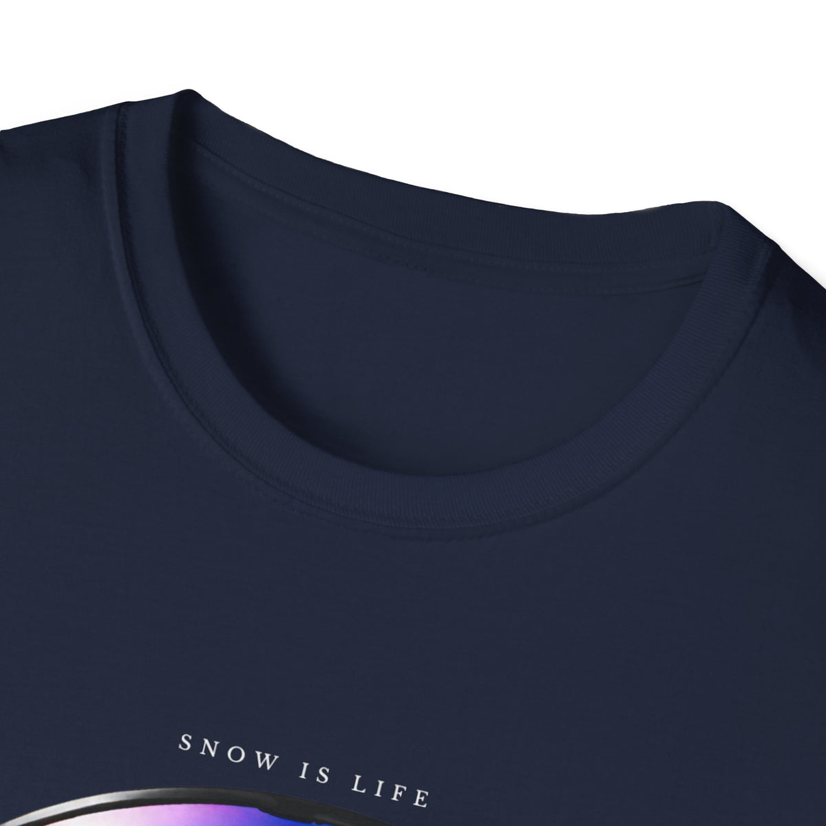 Snowboarding "Pow" Softstyle T-Shirt