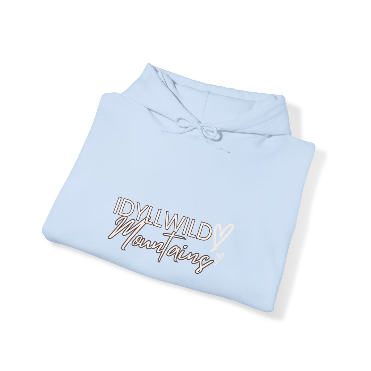 Idyllwild Mountains heart Hoodie