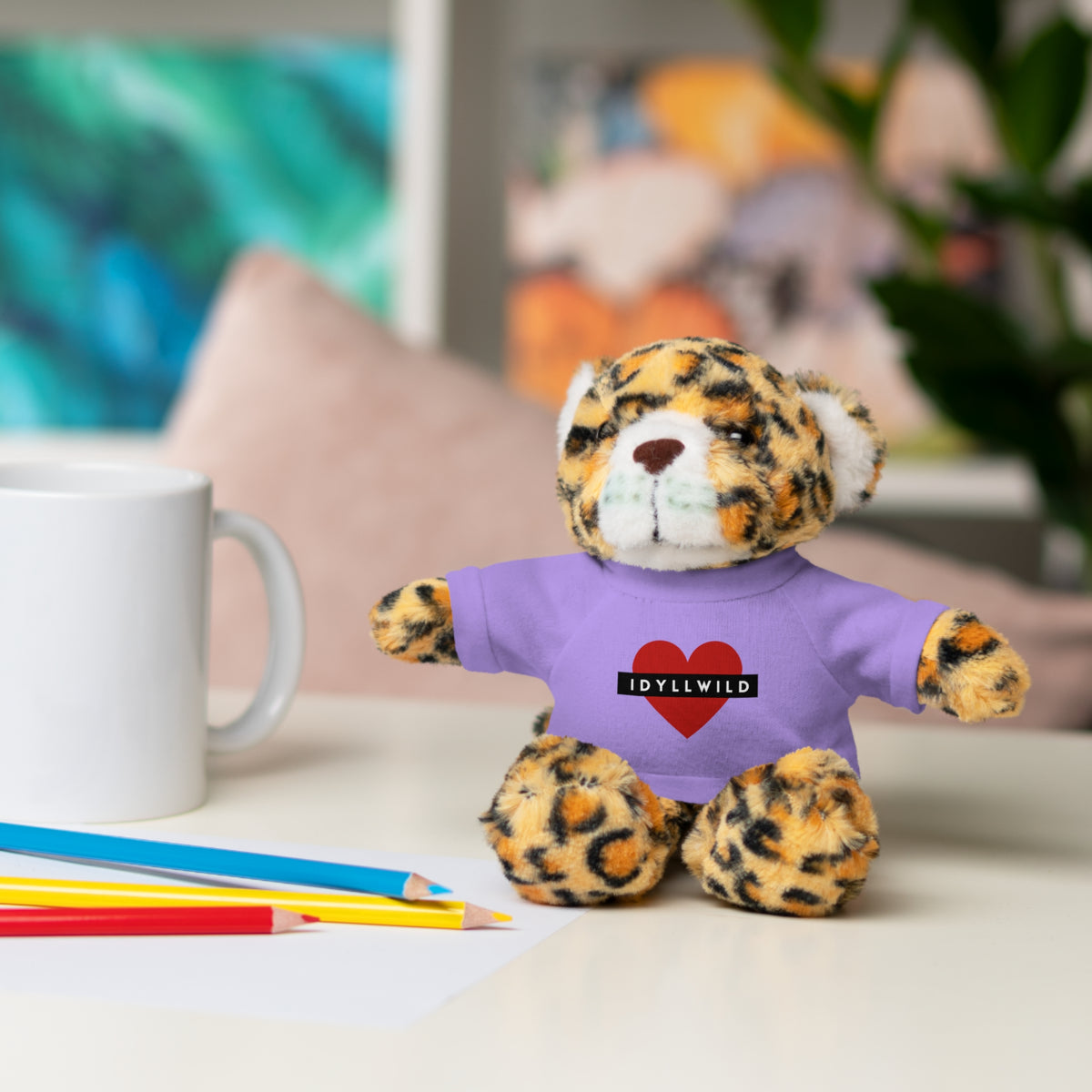 Stuffed Animals with Tee Idyllwild Heart