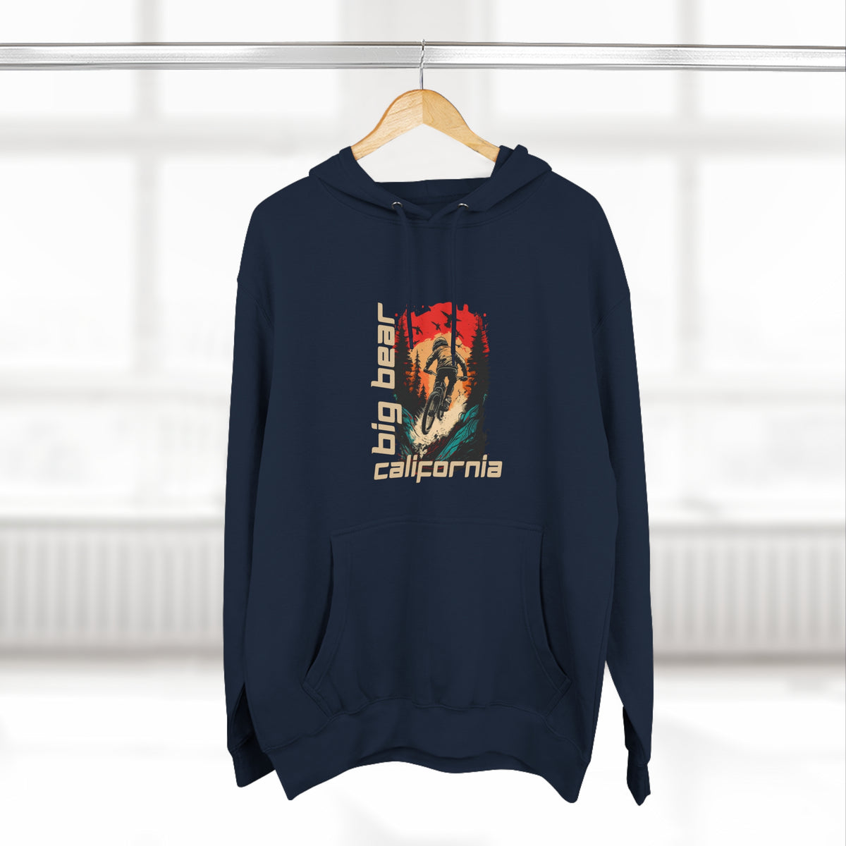 Big Bear Mountain Biking Hoodie