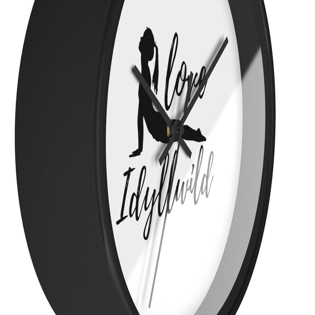 Wall Clock Love Idyllwild Yoga