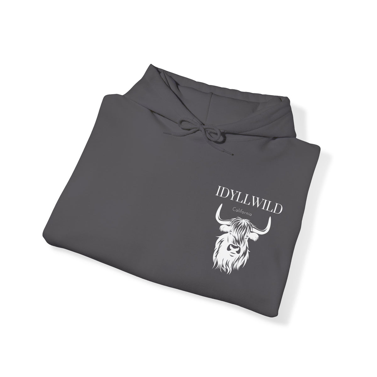 Unisex Heavy Blend™ Hooded Sweatshirt Idyllwild Cow 2