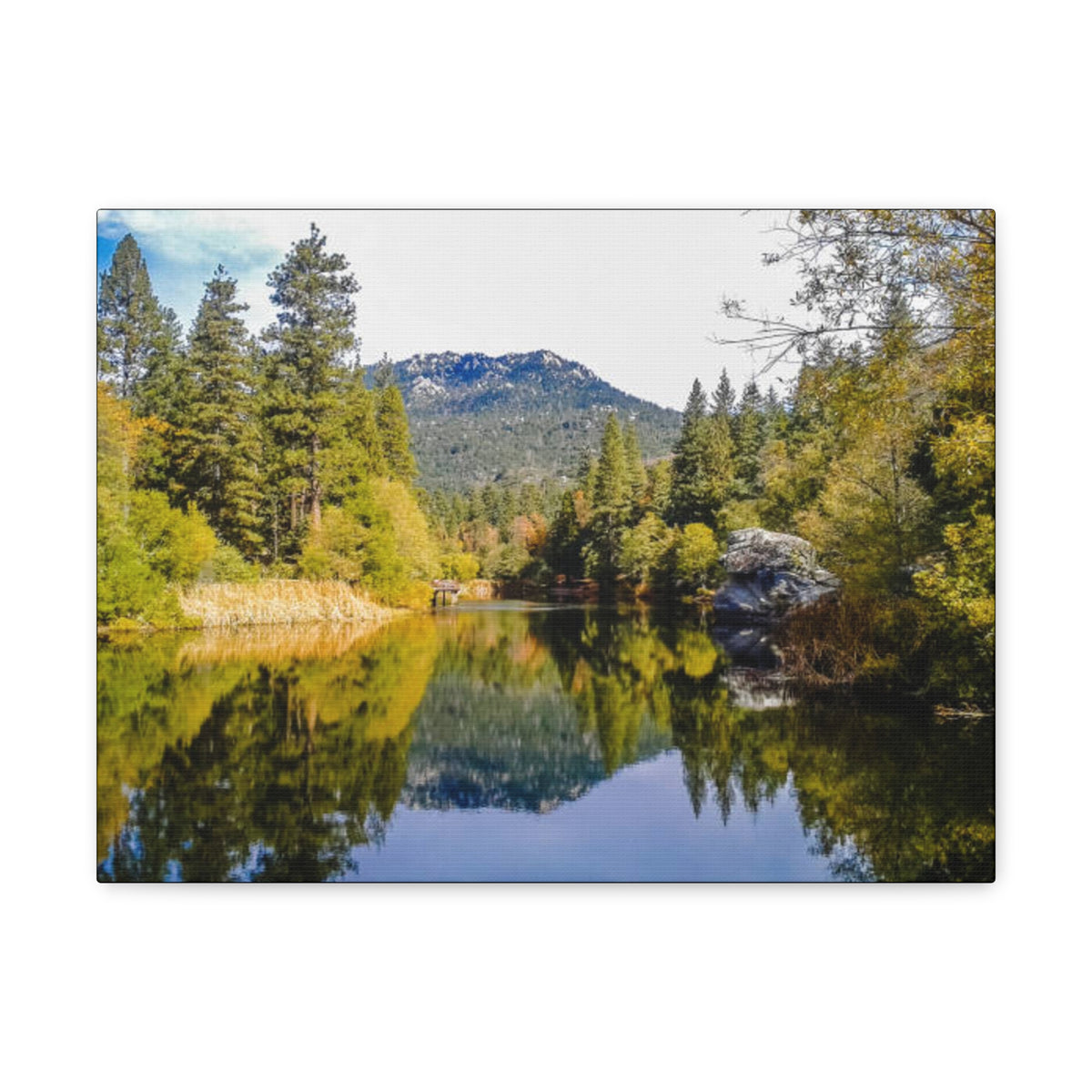 Canvas Gallery Wraps Lake Fulmore Fall