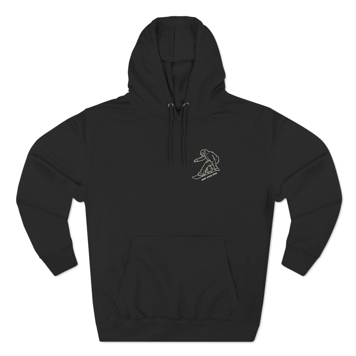 Snowboard  "Keep your edge" Hoodie