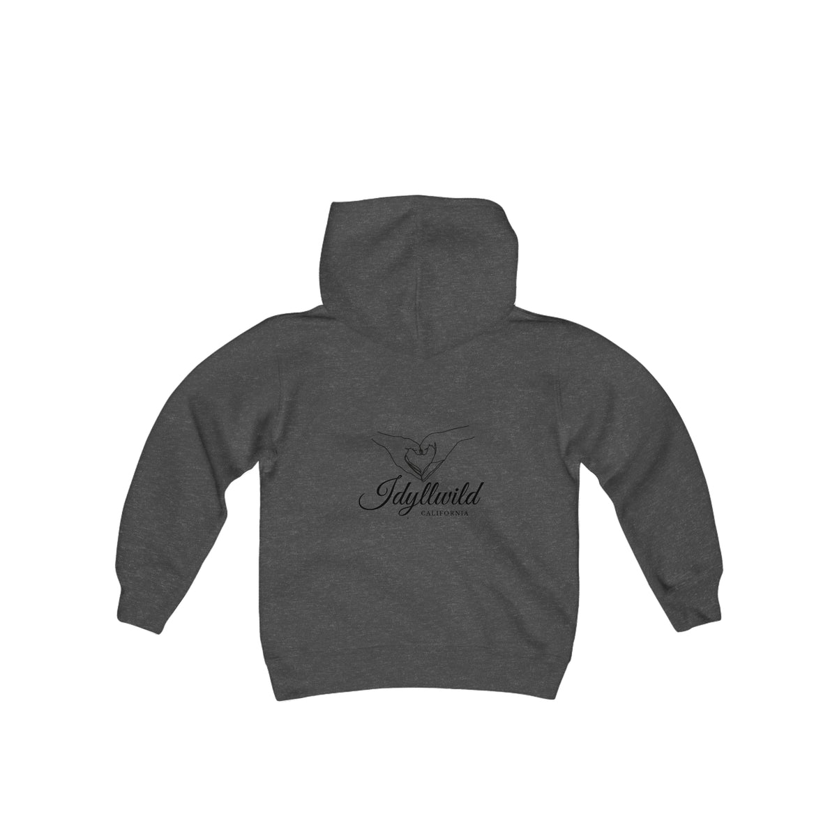 Youth Heavy Blend Hooded Sweatshirt Heart Hands Idyllwild