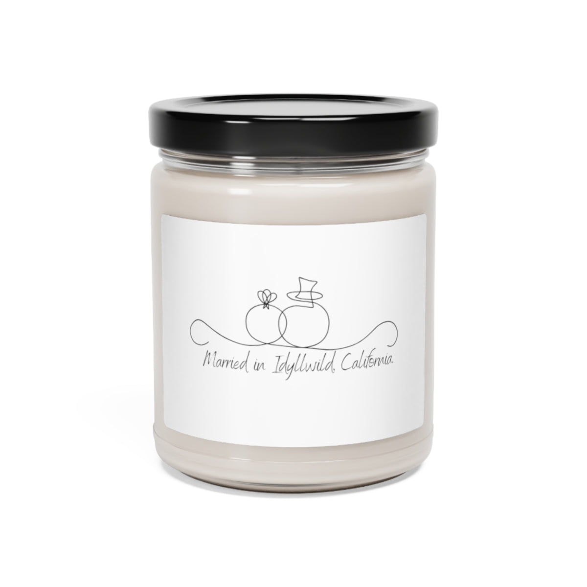 Scented Soy Candle, 9oz Married in Idyllwild sketch