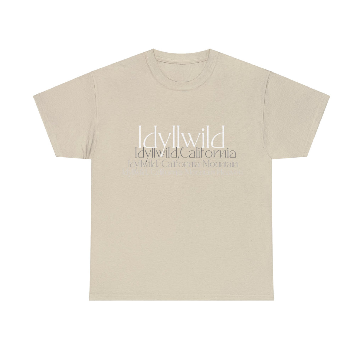 Womens Idyllwild California Mountain Haven T-shirt