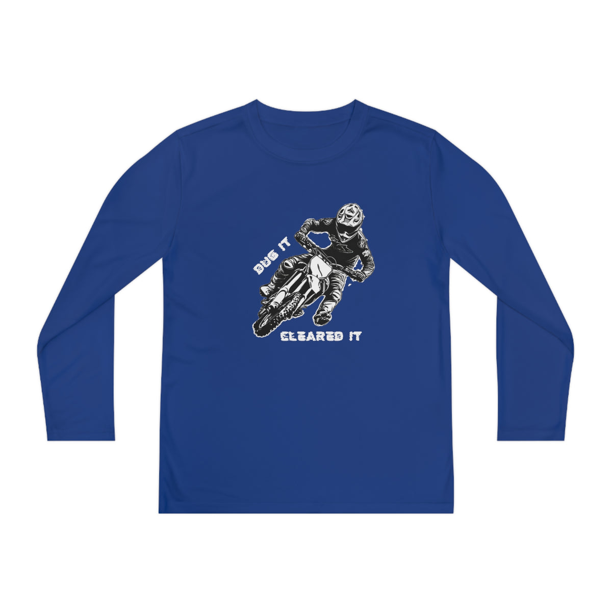 Dirt Bike Youth Long Sleeve Competitor Tee