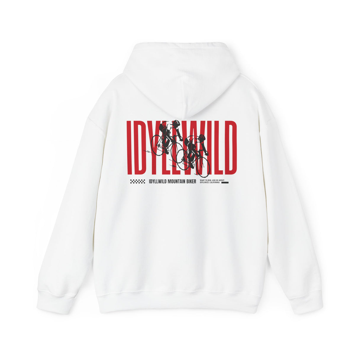 Unisex Heavy Blend™ Hooded Sweatshirt About Mountain Bike