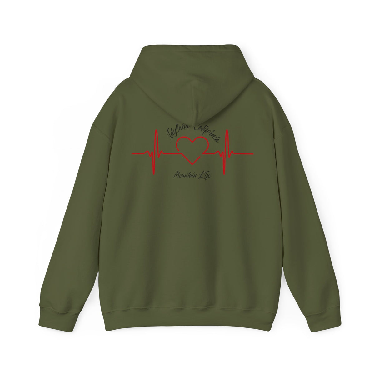 Unisex Heavy Blend™ Hooded Sweatshirt Heart Beat