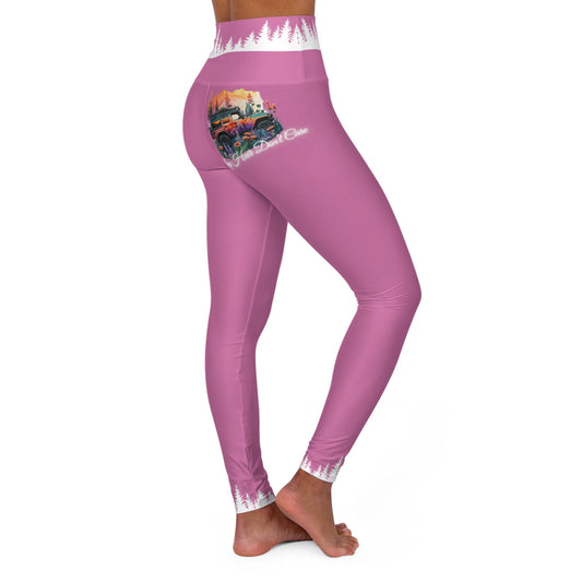Jeep Hair Don't Care Pink Leggings