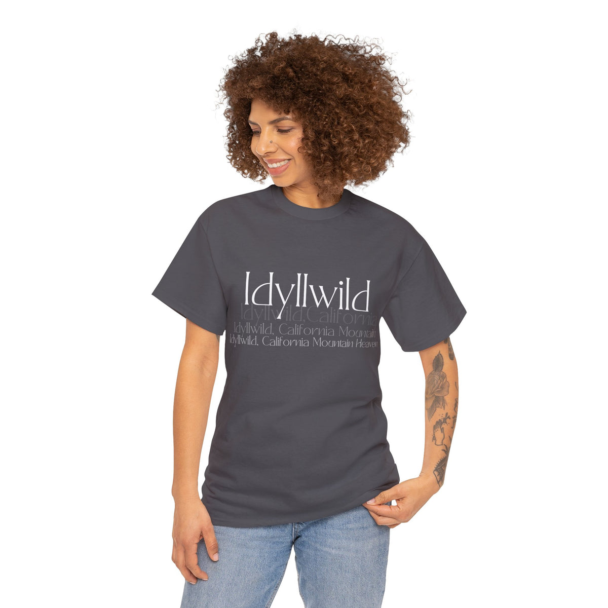 Womens Idyllwild California Mountain Haven T-shirt